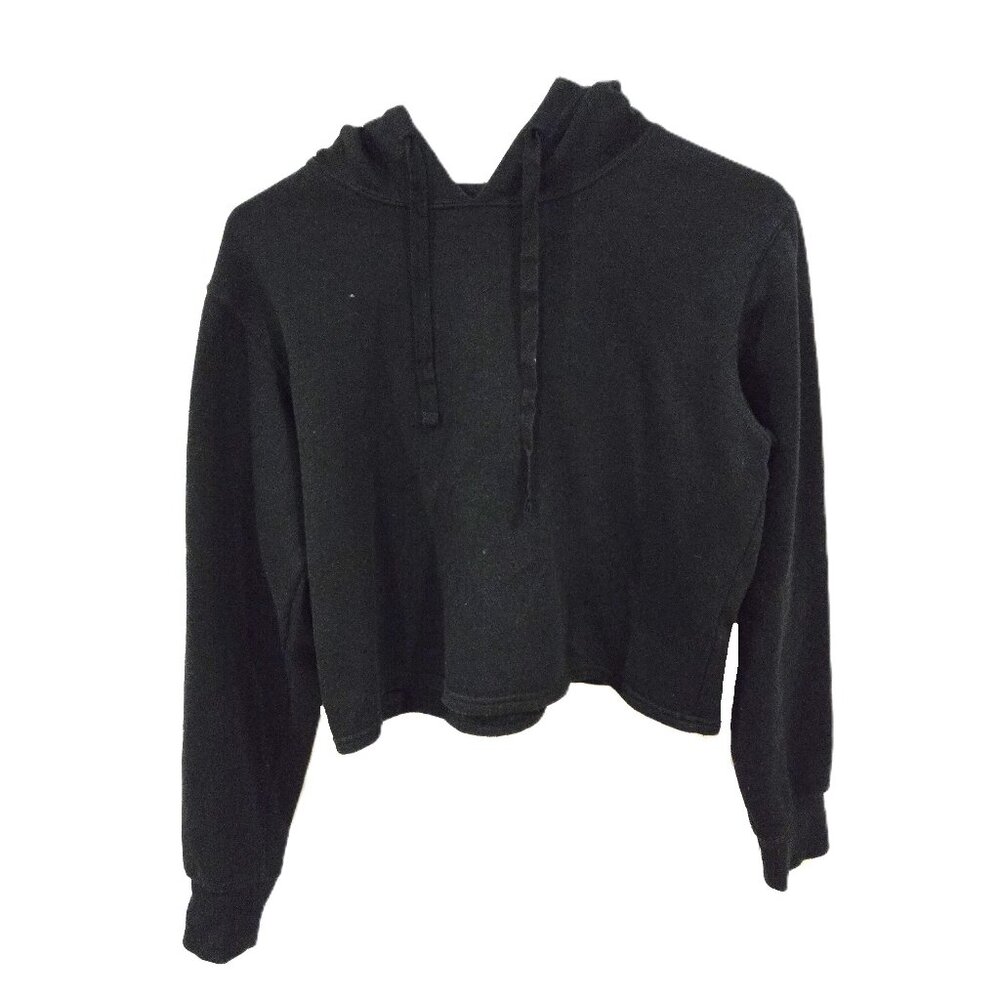 BP Sz Small Womens Black Cropped Hoodie